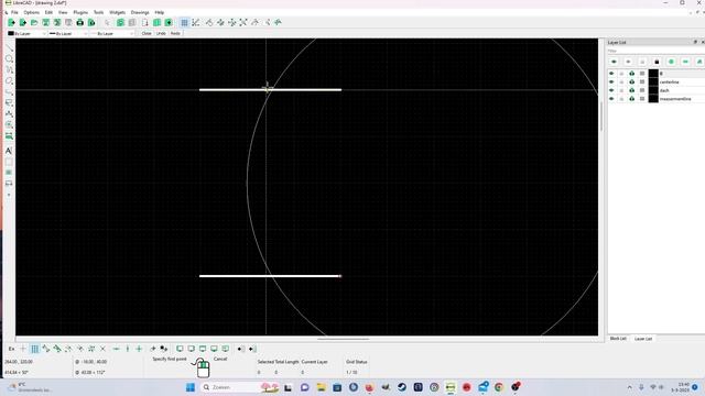Librecad 2D drawing software tutorial part 2 смотреть онлайн