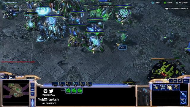 НОВЫЕ КОМАНДИРЫ для совместного режима StarCraft II от сообщества - Тассадар в Nexus Co-op