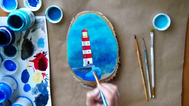 Декоративная живопись акрилом || time-lapse acrylic painting смотреть онлайн