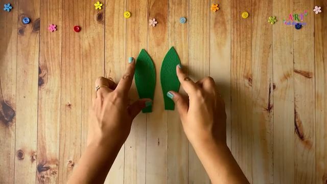 Весенний тюльпан из фетра своими руками. Бумажная поделка. Цветок своими руками. @createamiracle смотреть онлайн