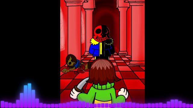 Fight or Flight but starved sans and Chara sing it(story in description) смотреть онлайн