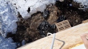 Насыпной утеплитель,делаю полы второго этажа,строительство дома продолжается