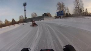 Ледовые гонки в Новокузнецке 13.01.2024! Первый выезд в сезоне, дети на багги на льду без шипов!