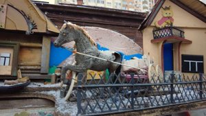 Необычный двор в старой Самаре