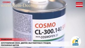 Очиститель для пластика Космофен COSMO. Применение и особенности