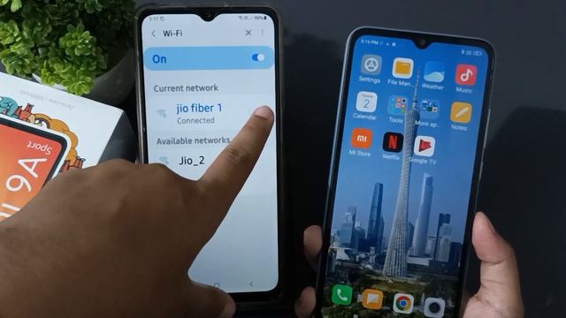 how to connect wifi scan QR code redmi 9A, redmi scan QR code setting