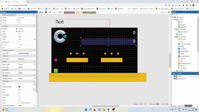 Construct 3 Tutorial - Auto Saving with continue menu