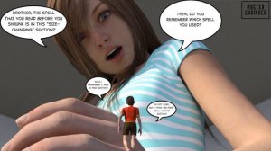 Giantess Sister/Mom - The Spellbook (MShrinker)