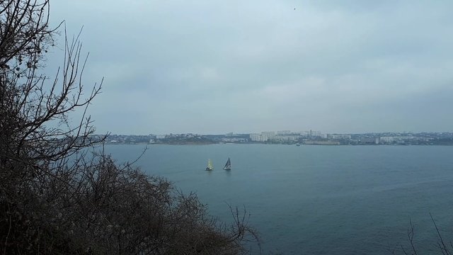 Яхтсмены тренируются