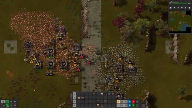 #1 Factorio прохождение S1 "Железнодорожный марафон мира смерти"