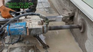 Отверстия в фундаменте под вентиляцию подполья. Продухи и отдушины. Алмазное бурение 8 916-122-39-2