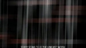 Sorry Seems To Be The Hardest Word (piano instrumental) - Nicolas