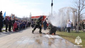 Тренировка от МЧС России в День здоровья