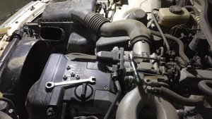 Меняем вискомуфту вентилятора на тойота марк 2 2JZ  1198 года  Toyota Mark II