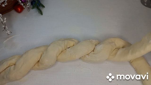 @КАЛАЧ ИЗ СЛОЕНОГО ТЕСТА  С НАЧИНКОЙ#ВалентинаКороль#калач#слоеноготесто