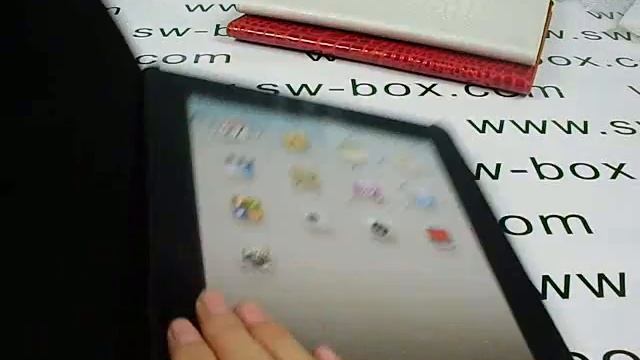 iPad 2 Leather Stand Case Cover Black Crocodile Skin Desig смотреть онлайн