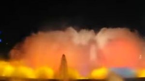 Поющие фонтаны в феврале. Барселона, Испания.mp4