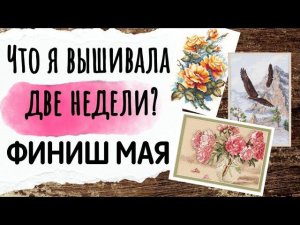 155. Продвижения за ДВЕ НЕДЕЛИ | Финиш мая | Вышивка крестом