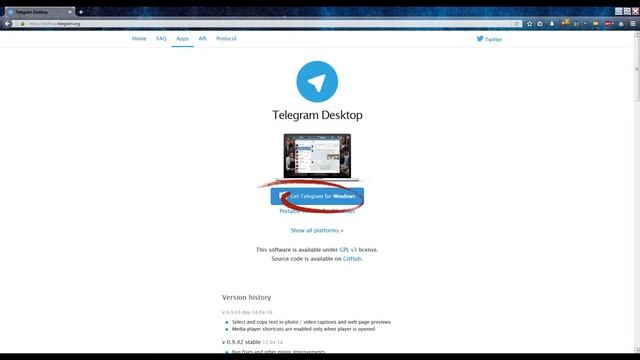 Телеграм - установка на компьютер