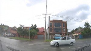 Обзор Краснодара |Дороги Краснодара | Дождливый Краснодар  - обзор улиц и домов