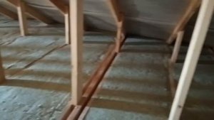 Утеплил чердак Роквул Скандиком