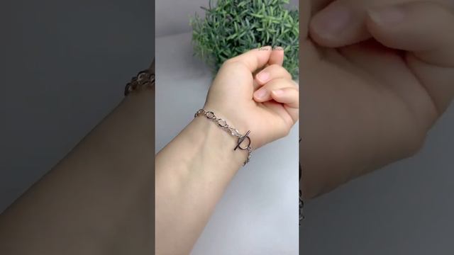 Stone Whisper - handmade garnet 925 sterling silver bracelet🔮🧘♀️❤️