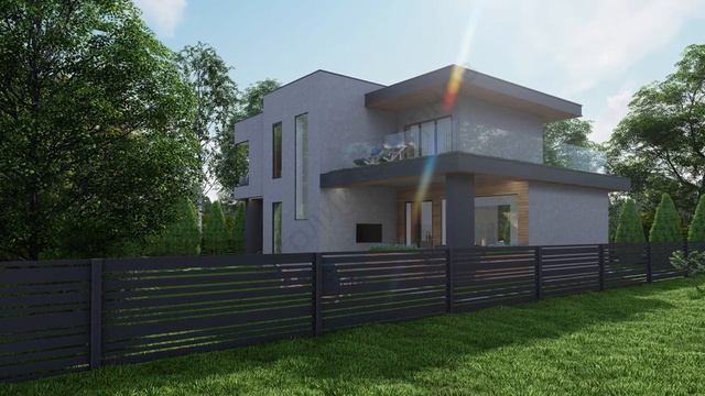 Современный дом 120 кв. м. на участке 6 соток смотреть онлайн