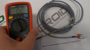 Датчик температуры PT-100 для печи Revent. Датчик температурного контроля РТ-100 50213611