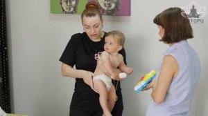 Детский массаж 2-7 месяцев