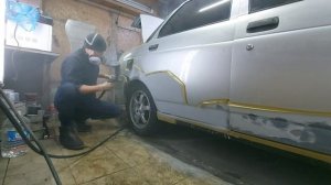 убрал все рыжики.прокачал приору .