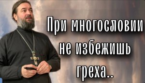 Из-за языка совершаются большинство грехов в мире. Отец Андрей Ткачев