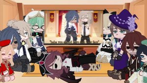 [OLD] Genshin impact reacts to Kaeya and Albedo || 2/3 || kaebedo warning