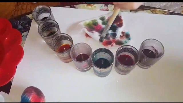 мастер класс по покраске яиц к пасхе