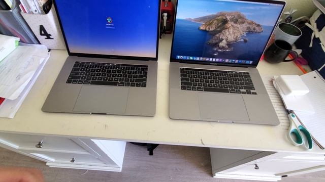MacBook Pro 16 inch (2019) vs 15 inch (2018) - Size Comparison смотреть онлайн