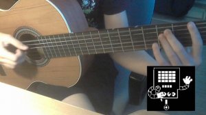 Metal Crusher UNDERTALE на гитаре