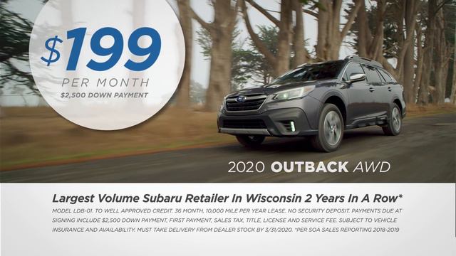 2020 Outback AWD | Lease Special | March 2020 | Schlossmann Subaru City смотреть онлайн