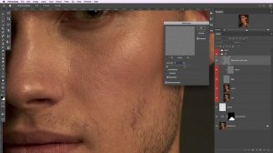 Ретушь мужского портрета. Основные принципы натуральной ретуши.