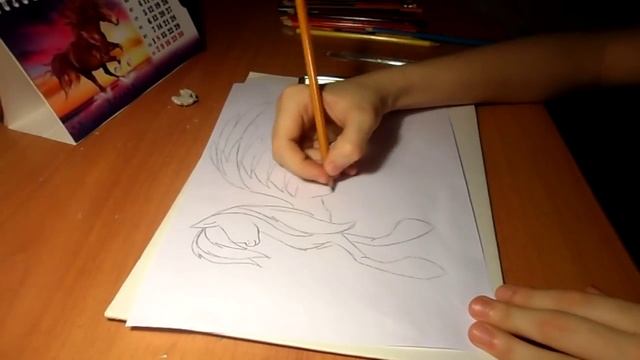 Как рисовать Рейнбоу деш. Первая часть. смотреть онлайн