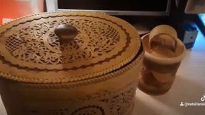 Хлебница из бересты