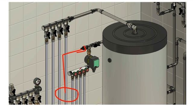 Как подключить насос для ГВС смотреть онлайн