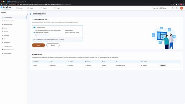 Managing Kubernetes scanning resources in Burp Suite Enterprise Edition смотреть онлайн