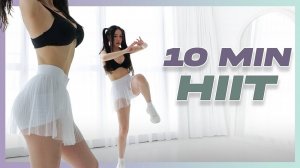 Chloe Ting - 10 Min HIIT Workout To Burn Calories Weight Loss Challenge 2023