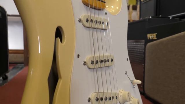 Fender Artist Series Eric Johnson Thinline Stratocaster | Elderly Instruments смотреть онлайн