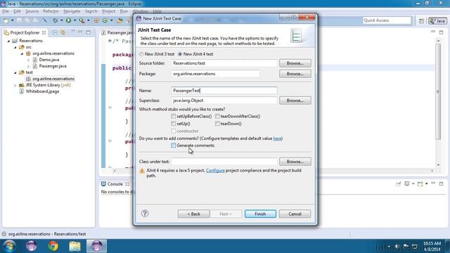 Java 8 Tutorial | Creating A Test Class