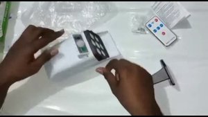 ##UNBOXING KL-2178T SOLAR MONITORING LAMP##