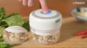 Портативный мини-блендер, переносной чоппер, измельчитель для пюре чеснока лука детского питания