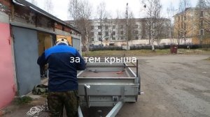 Прицеп для лодки ПВХ (летний вариант)