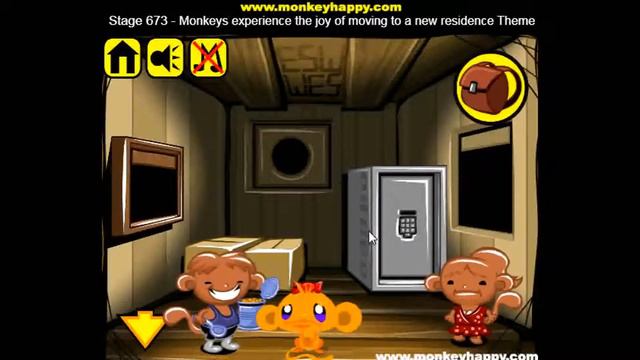 Прохождение Игры. Обезьянка Идёт К Счастью. Этап 673 Новоселье Обезьянок. Мультик Игра. Игры Онлайн смотреть онлайн