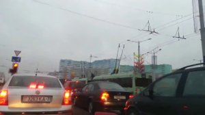 Минск- мужчина прыгал по крышам троллейбусов