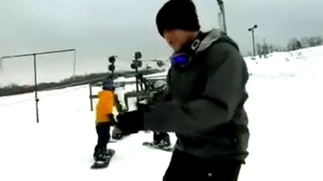 How to Snowboard . катание на сноуборде.mp4 смотреть онлайн